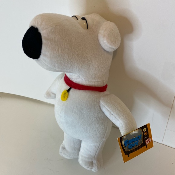2005 Family Guy Brian Griffin Plush 10” NWT - Picture 1 of 6